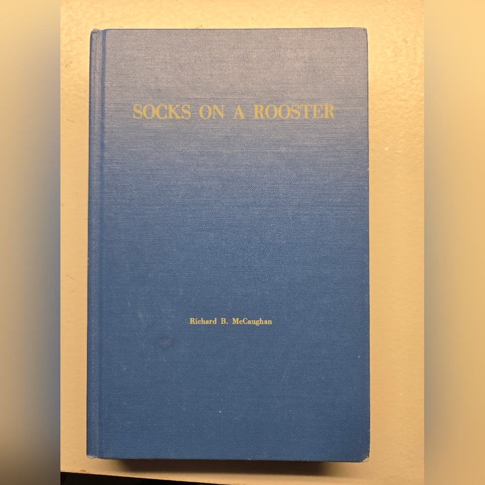 Blue Hardcover Book